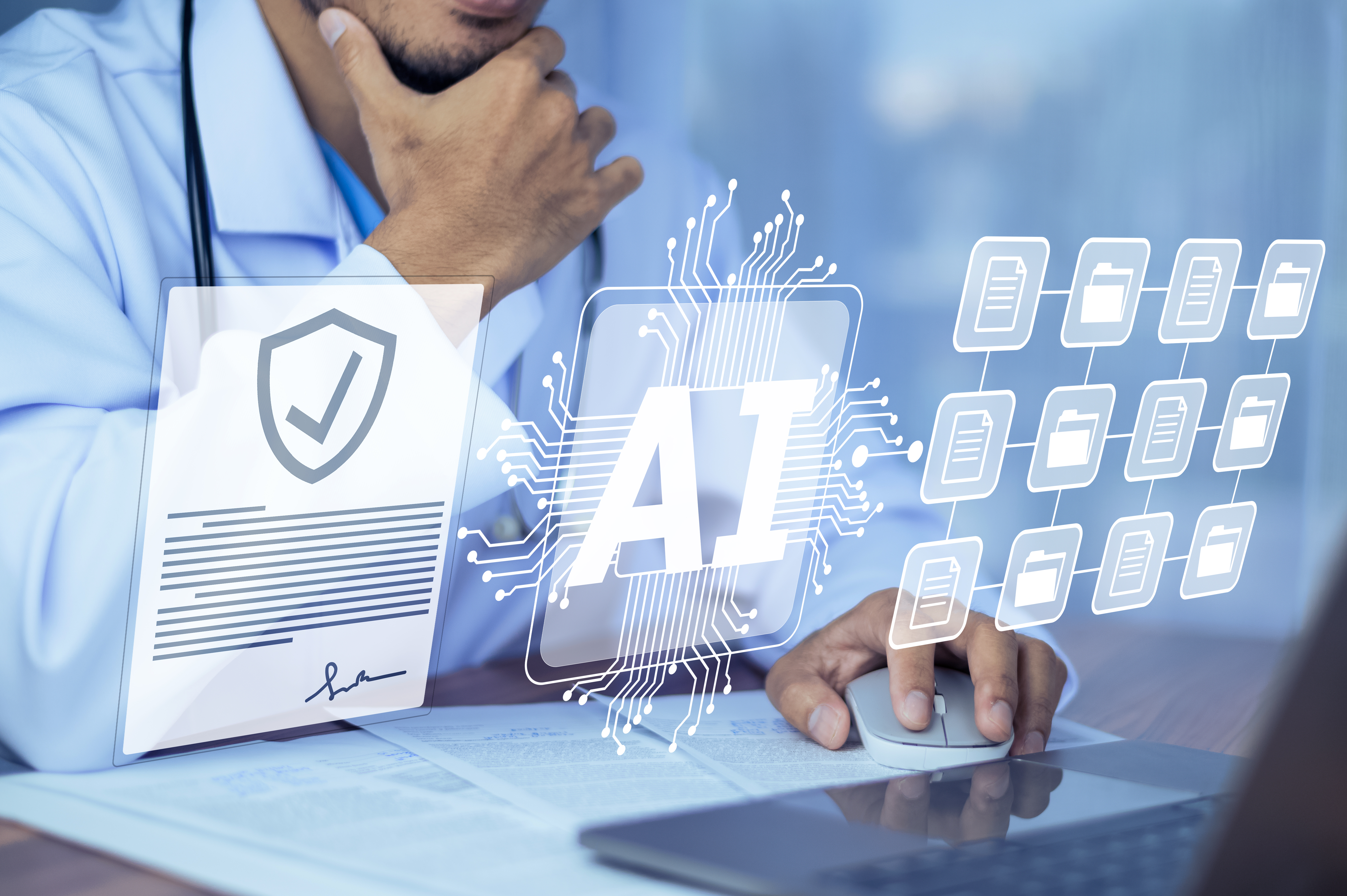 استخدام الذكاء الإصطناعي AI  في  أعمال شركات التأمين وتطبيقات عملية